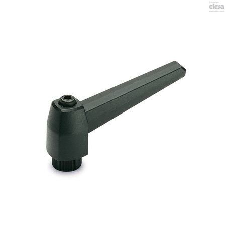 ELESA Adjustable handles, MR.80 A-3/8-16 MR. (inch sizes)